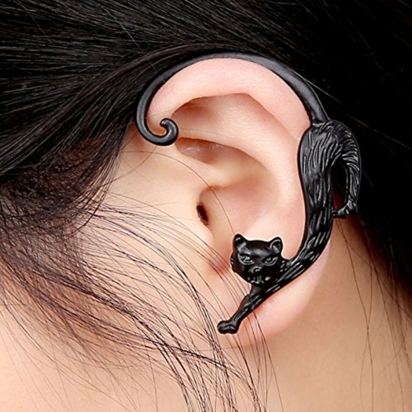 Jewelry - Black Cat Earring